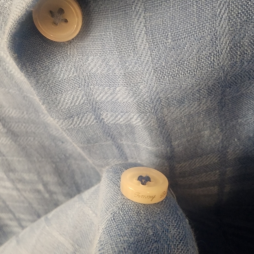 Tommy Bahama 100% Linen Casual Button-Down Shirt Mens XL - Picture 3 of 7